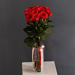 Роза 70 см красная 15 шт